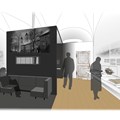 Perspektivansicht Informationsraum, © Atelier Hackel, München